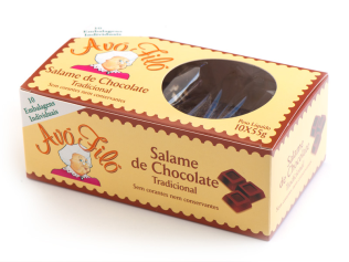 Salame de Chocolate Tradicional 10x55g